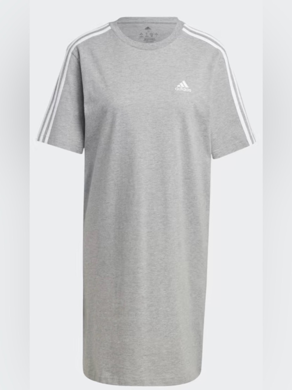 Adidas Boyfriend Short-Sleeve T Shirt Dress